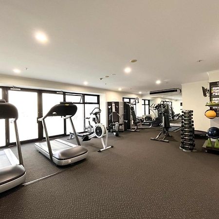 Highrise Studio Apartment W/ Ac, Pool & Gym In Auckland Cbd Bagian luar foto