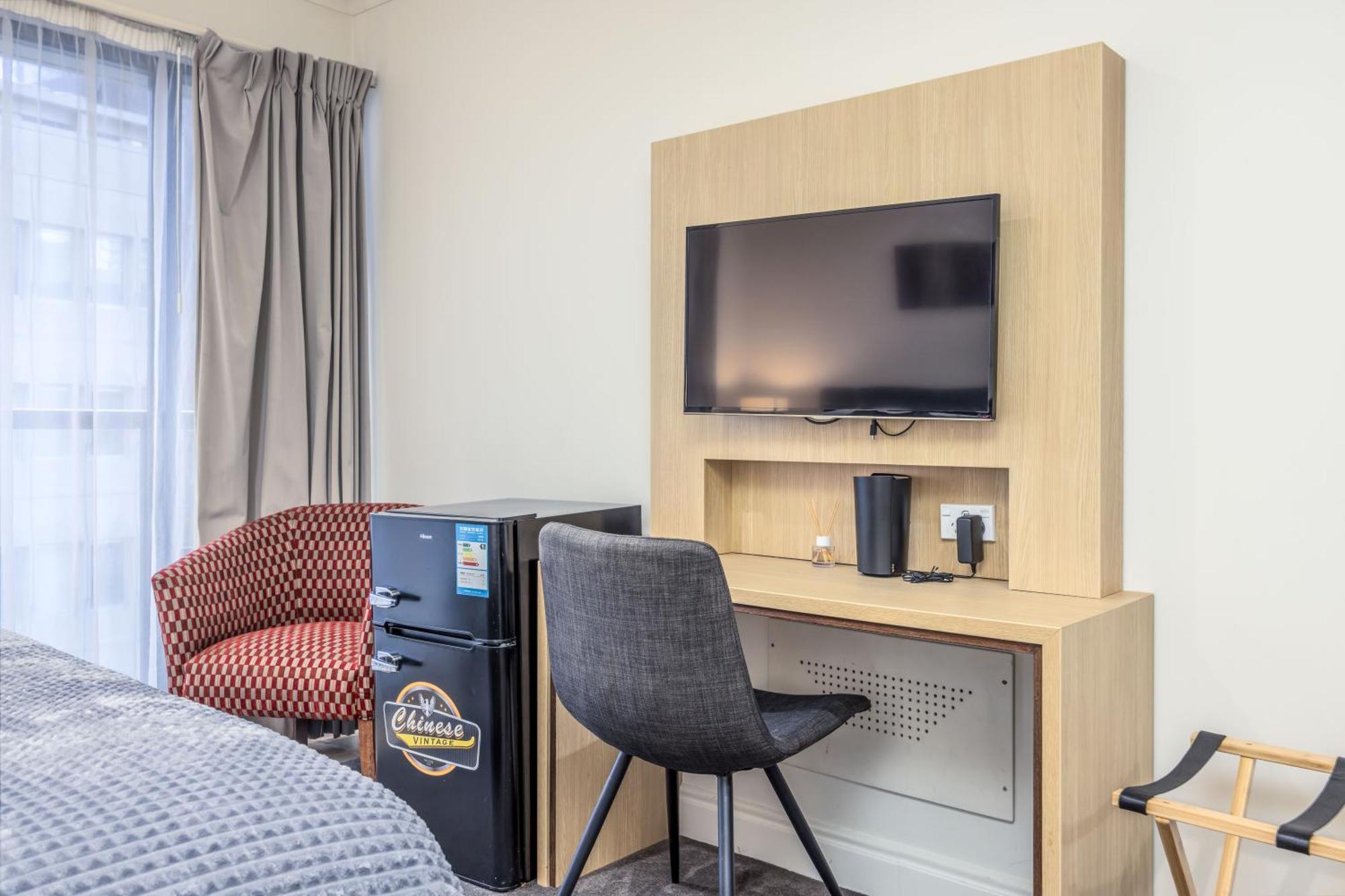 Highrise Studio Apartment W/ Ac, Pool & Gym In Auckland Cbd Bagian luar foto